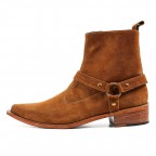 Men's Genuine Leather Long Boots