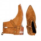 Men's Genuine Leather Long Boots