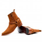 Men's Genuine Leather Long Boots