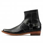 Genuine Leather Long Black Boots