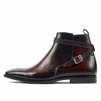 Genuine Leather Long Boots Men