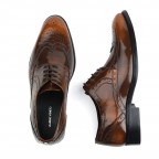 Derby Shoes Men Genuine Leather