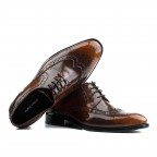 Derby Shoes Men Genuine Leather