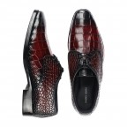 Genuine Leather Derby Shoes Men