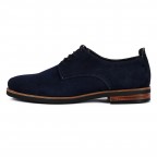 Genuine Leather Derby Shoes Men