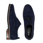 Genuine Leather Derby Shoes Men