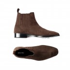 Handmade Long Boots Men - Varese Brown