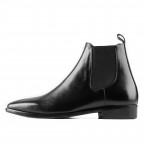 Handmade Long Boots Men - Aversa Black