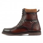 Genuine Leather Handmade Long Boots Men - Elton