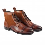 Genuine Leather Handmade Long Boots Men